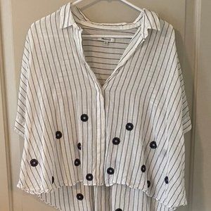 Madewell Embroidered Hilltop Shirt